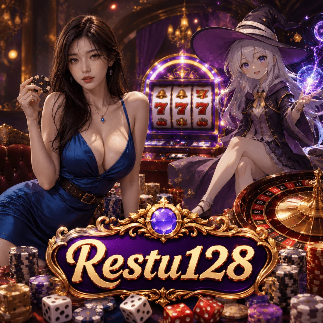 Banner promosi restu128slot.com